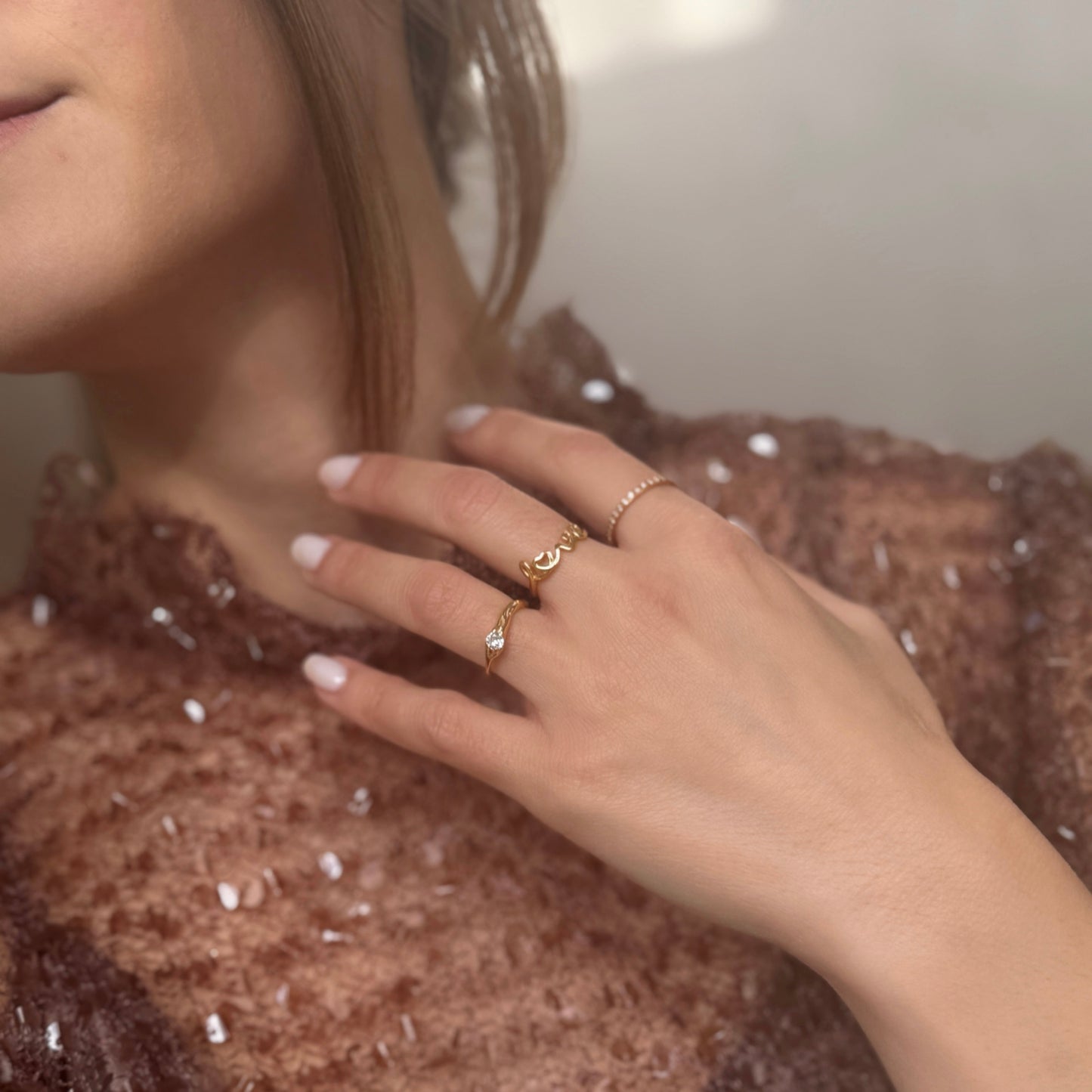 Adjustable Love Ring