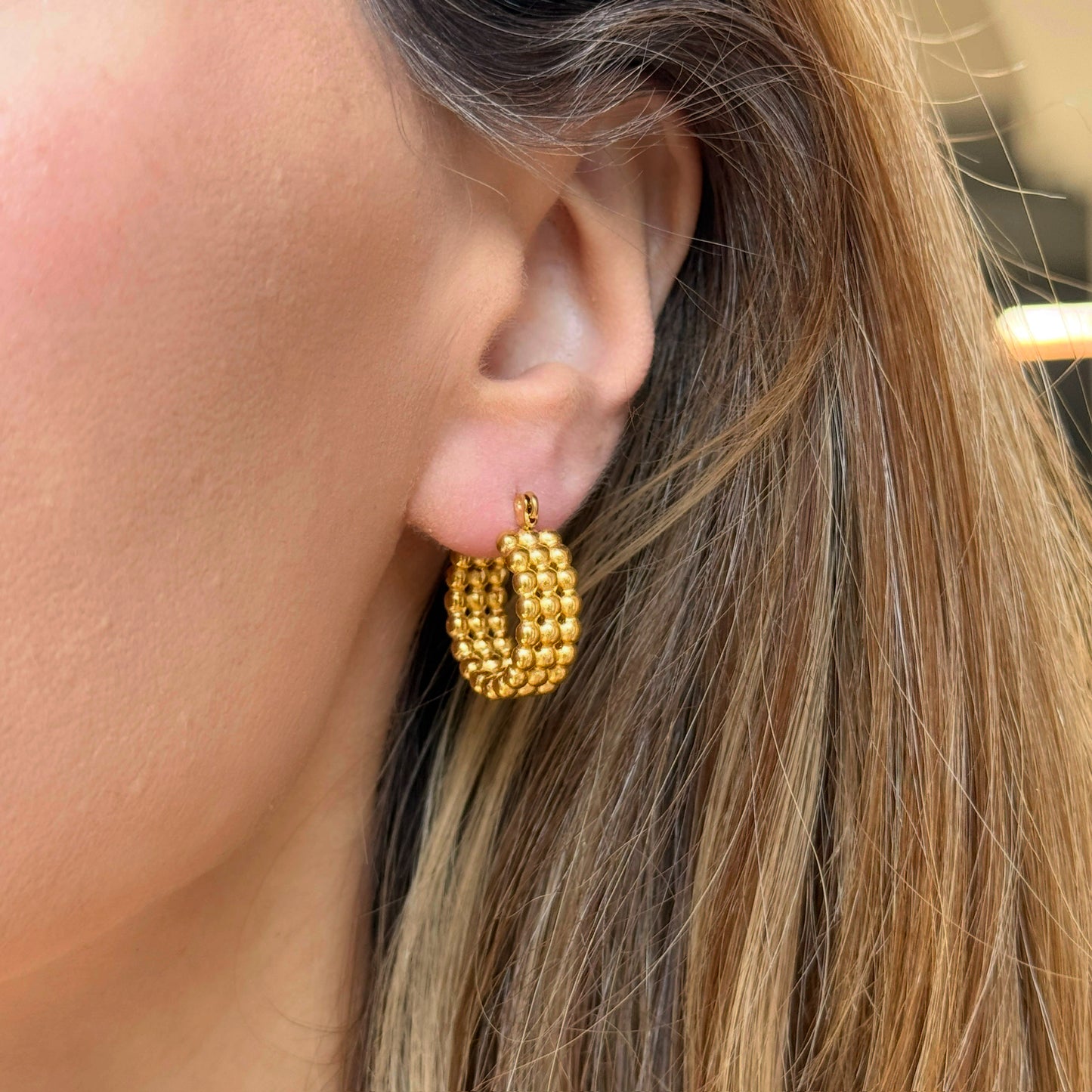 Vintage Chunky Earrings