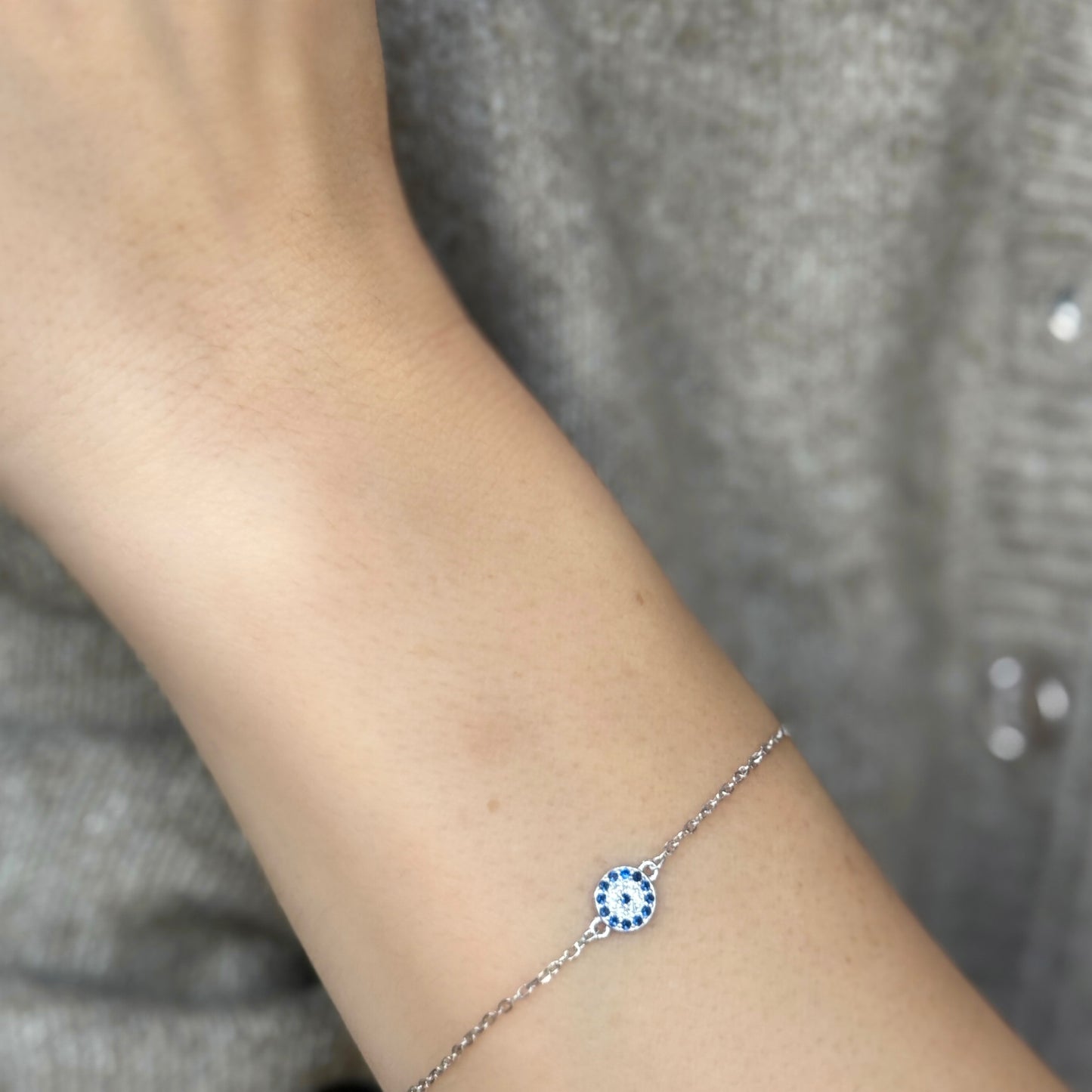 Gold Evil Eye Bracelet