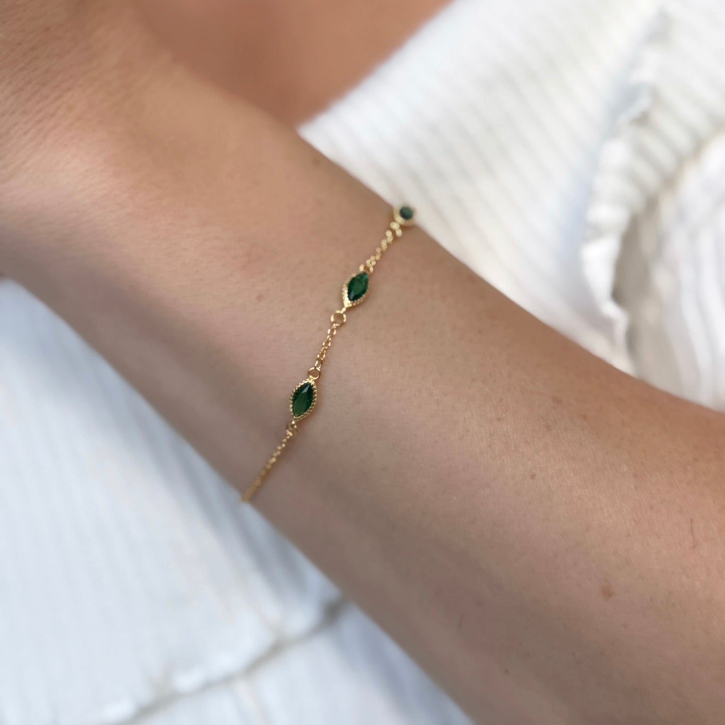 Emerald Bracelet