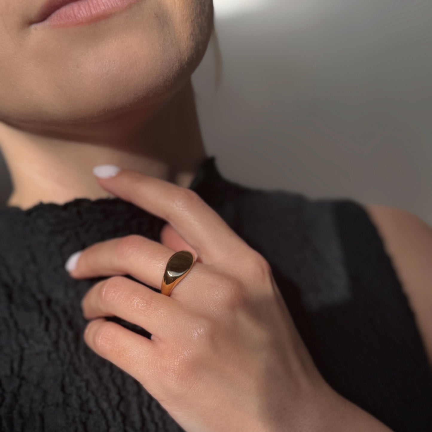 Classic Oval Signet Ring