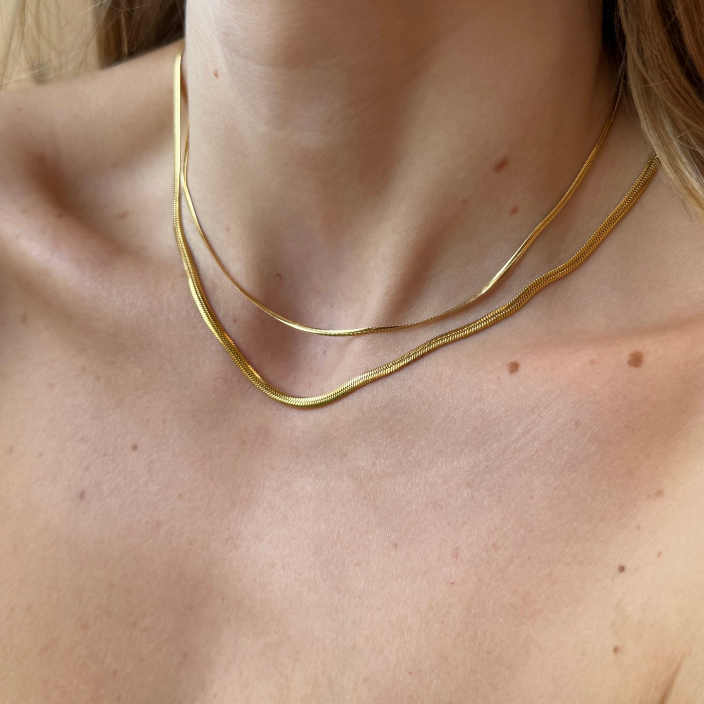 Thick Snake Chain Necklace