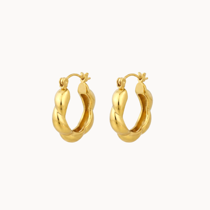 Chunky Flower Earrings
