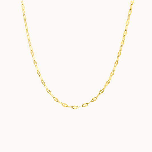 Diamond Cut Chain Necklace
