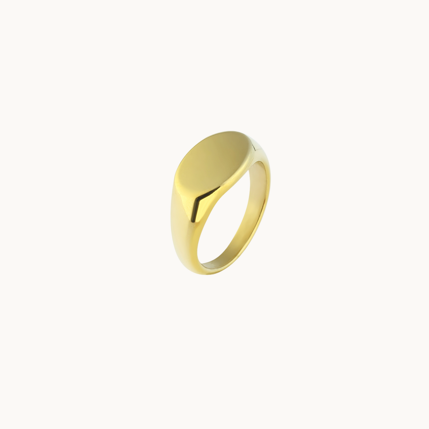 Classic Oval Signet Ring
